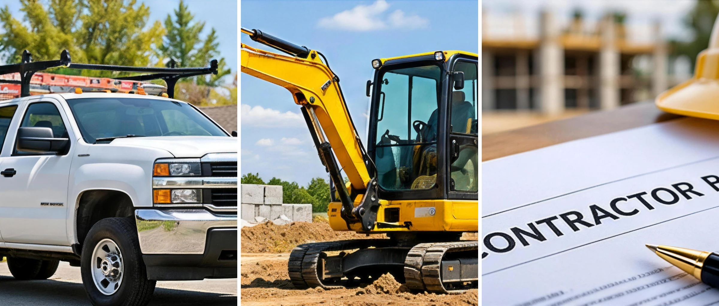 Contractor commercial auto, tools and equipment, and contractor bond coverage for Little Rock, AR contractors